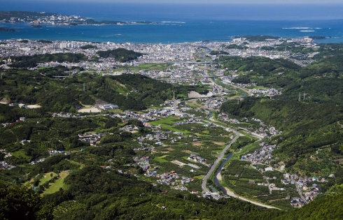 秋津の郷の全景